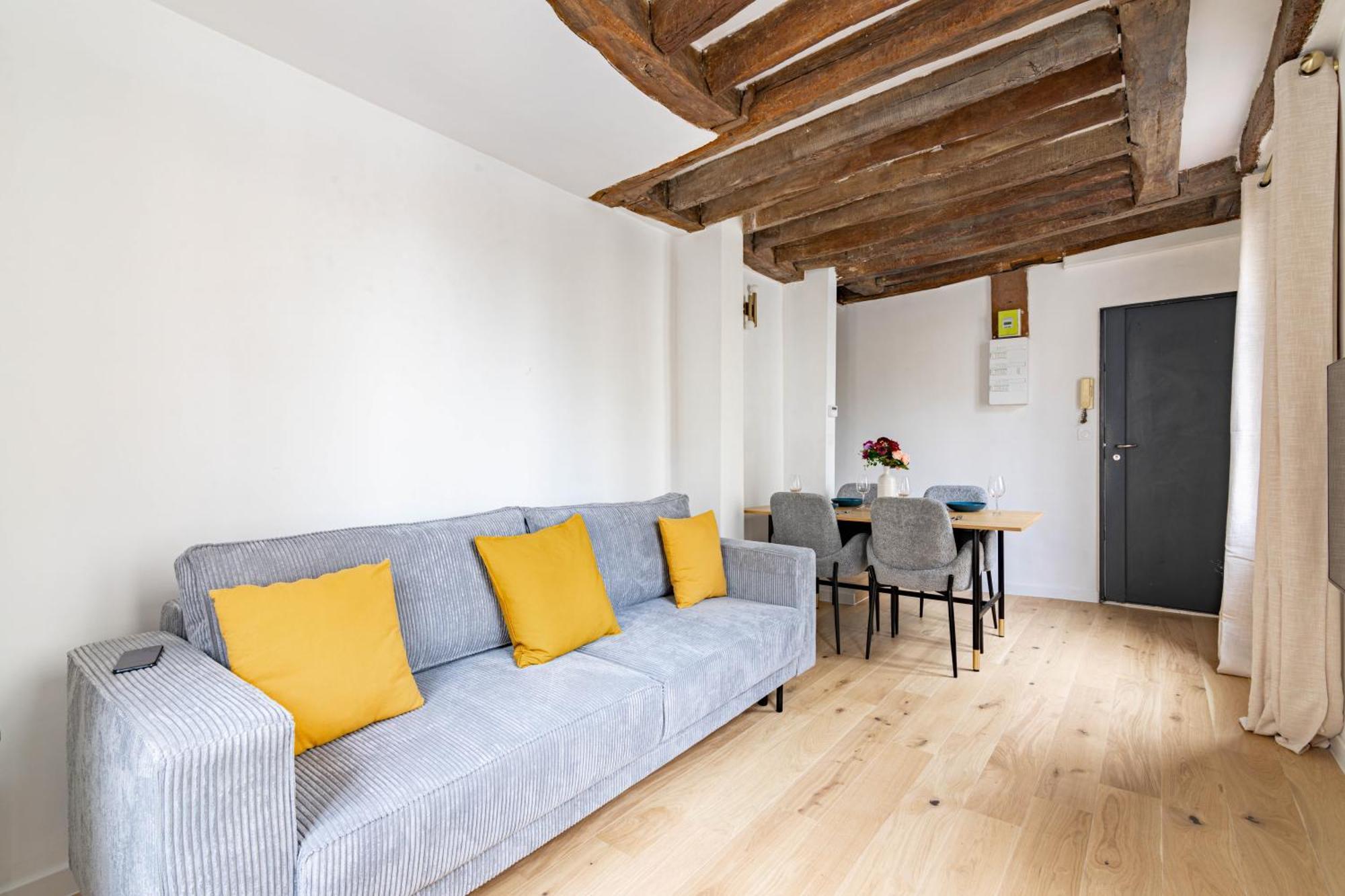 Appartement Quartier Fontaine Chatelet Les Halles Free Netflix Paris Exterior foto