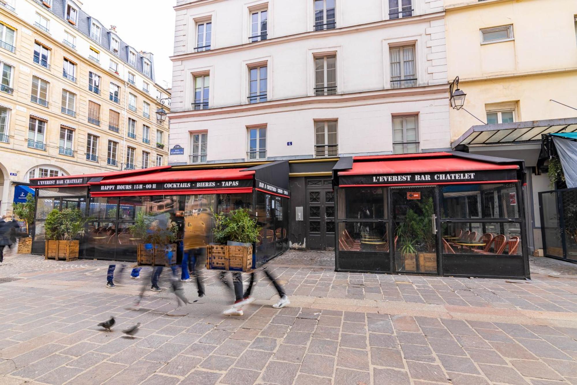 Appartement Quartier Fontaine Chatelet Les Halles Free Netflix Paris Exterior foto
